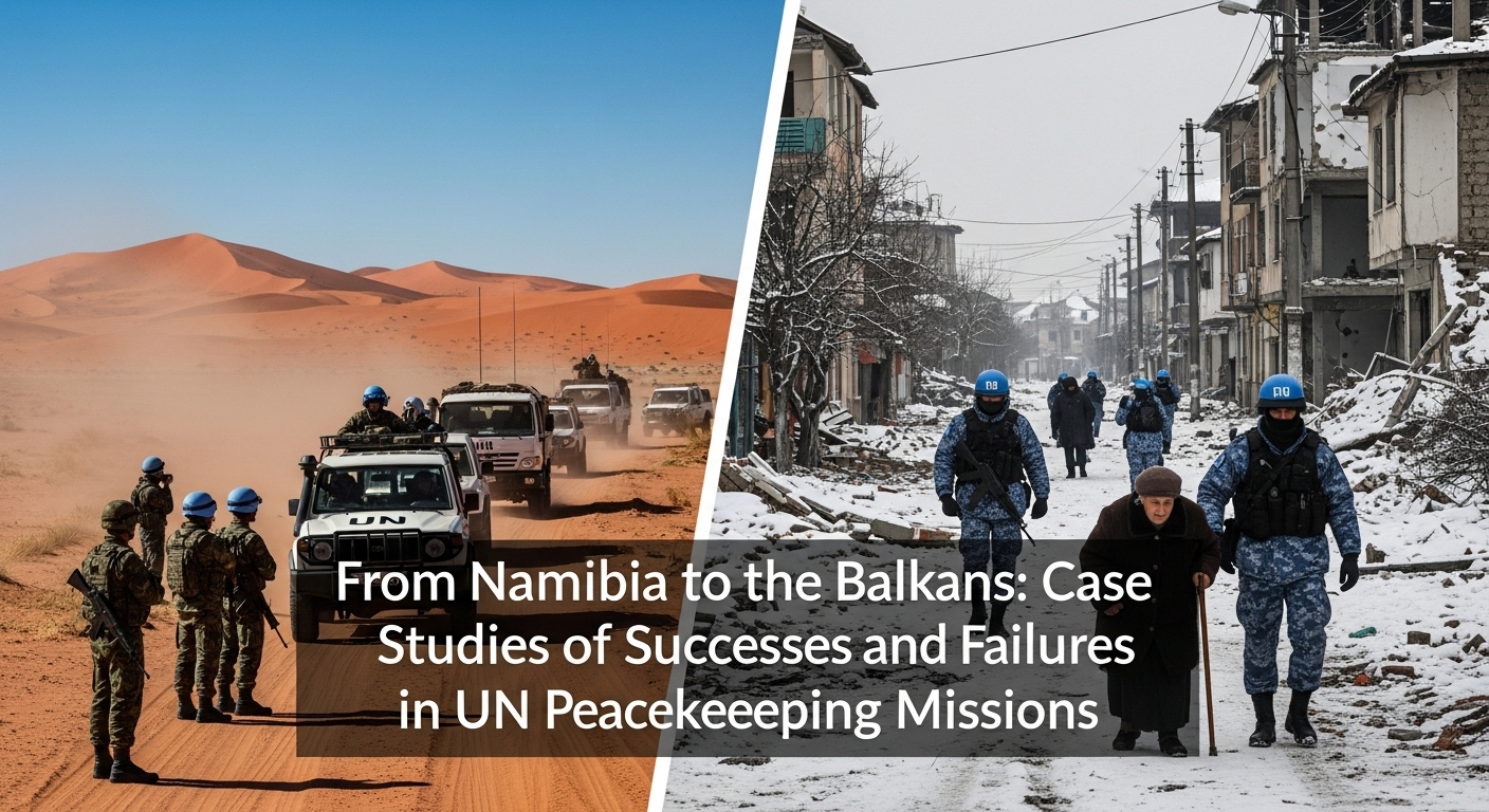 Dari Namibia hingga Balkan: Studi Kasus Keberhasilan dan Kegagalan Misi Damai PBB
